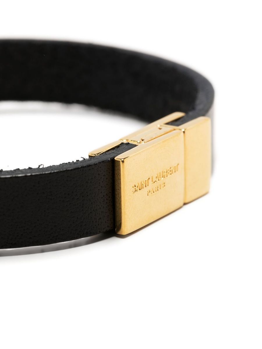 Saint Laurent Bracciale "Cassandre" I Pelle