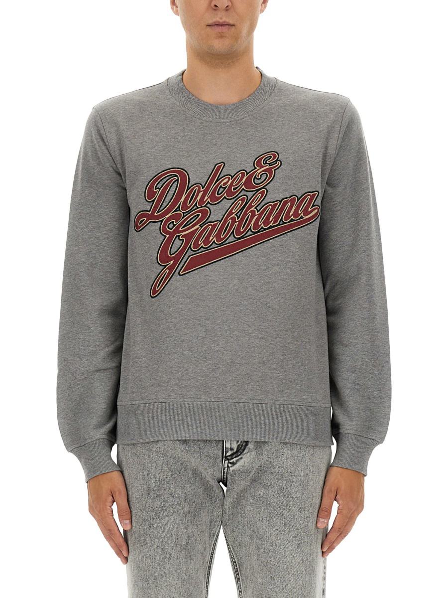 Dolce & Gabbana Jerseyväska med broderi