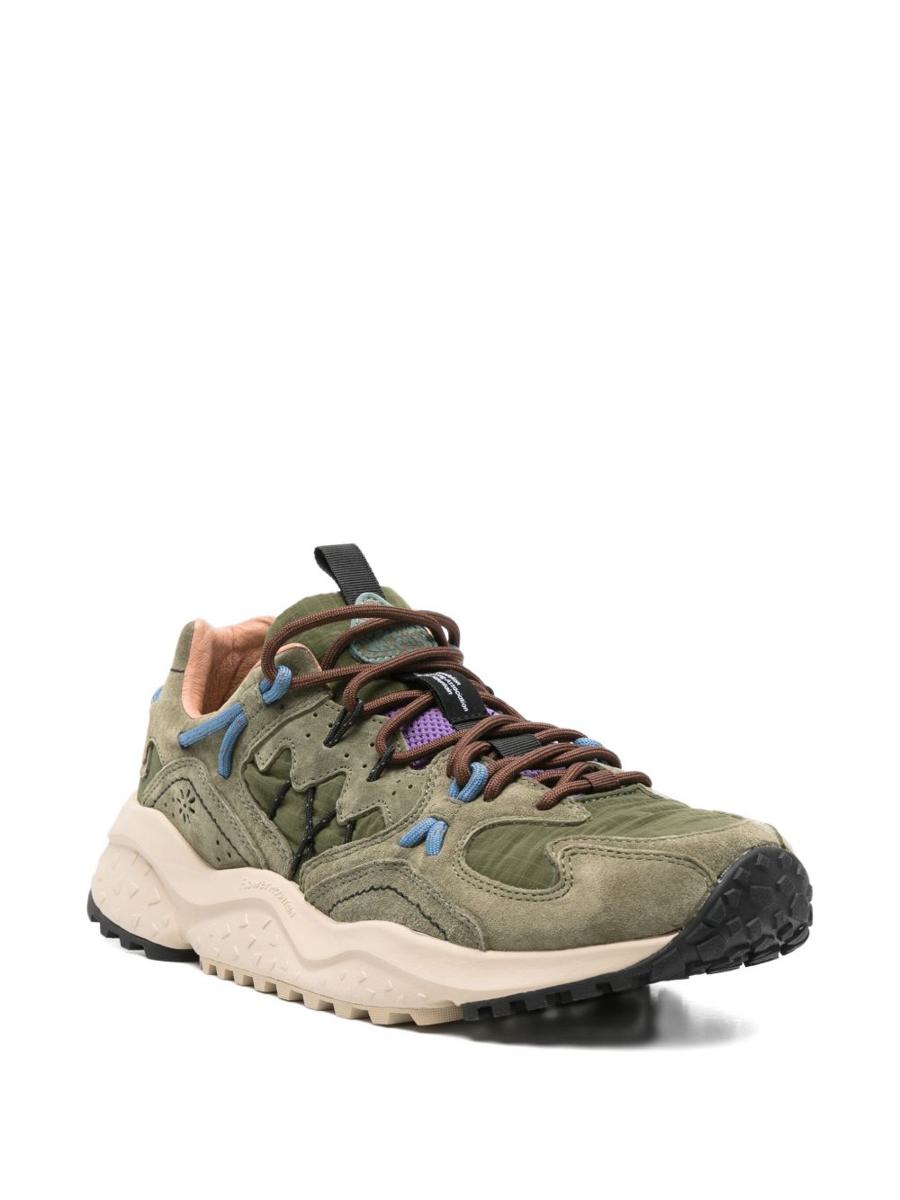 Blommiga bergssneakers
