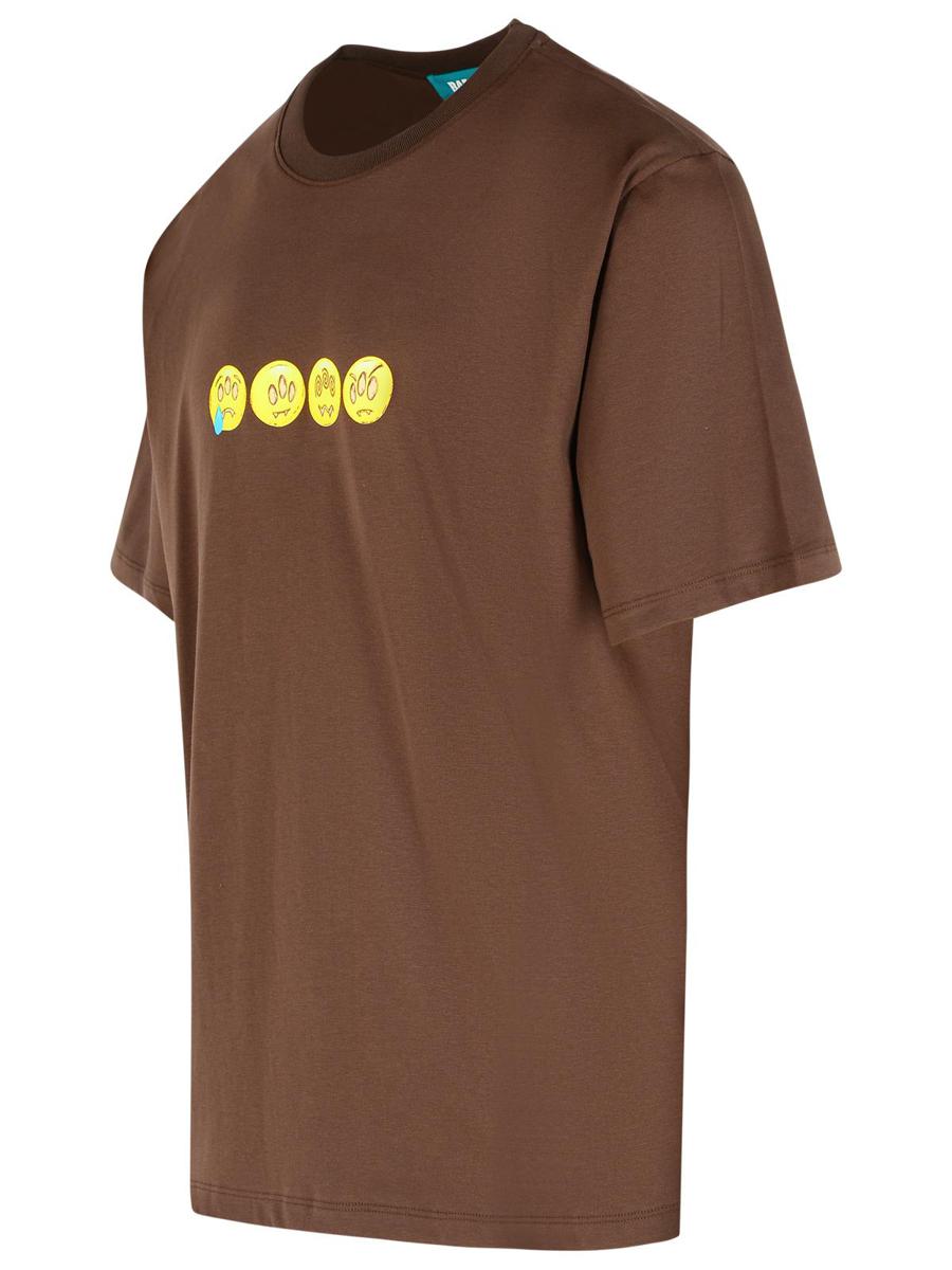 Barrow brun bomulls-T-shirt