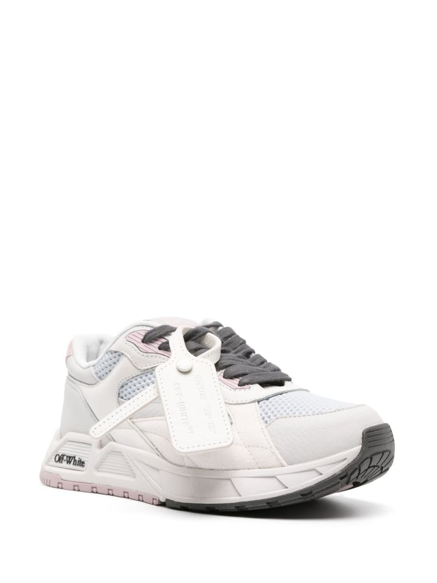 Off-white platta skor