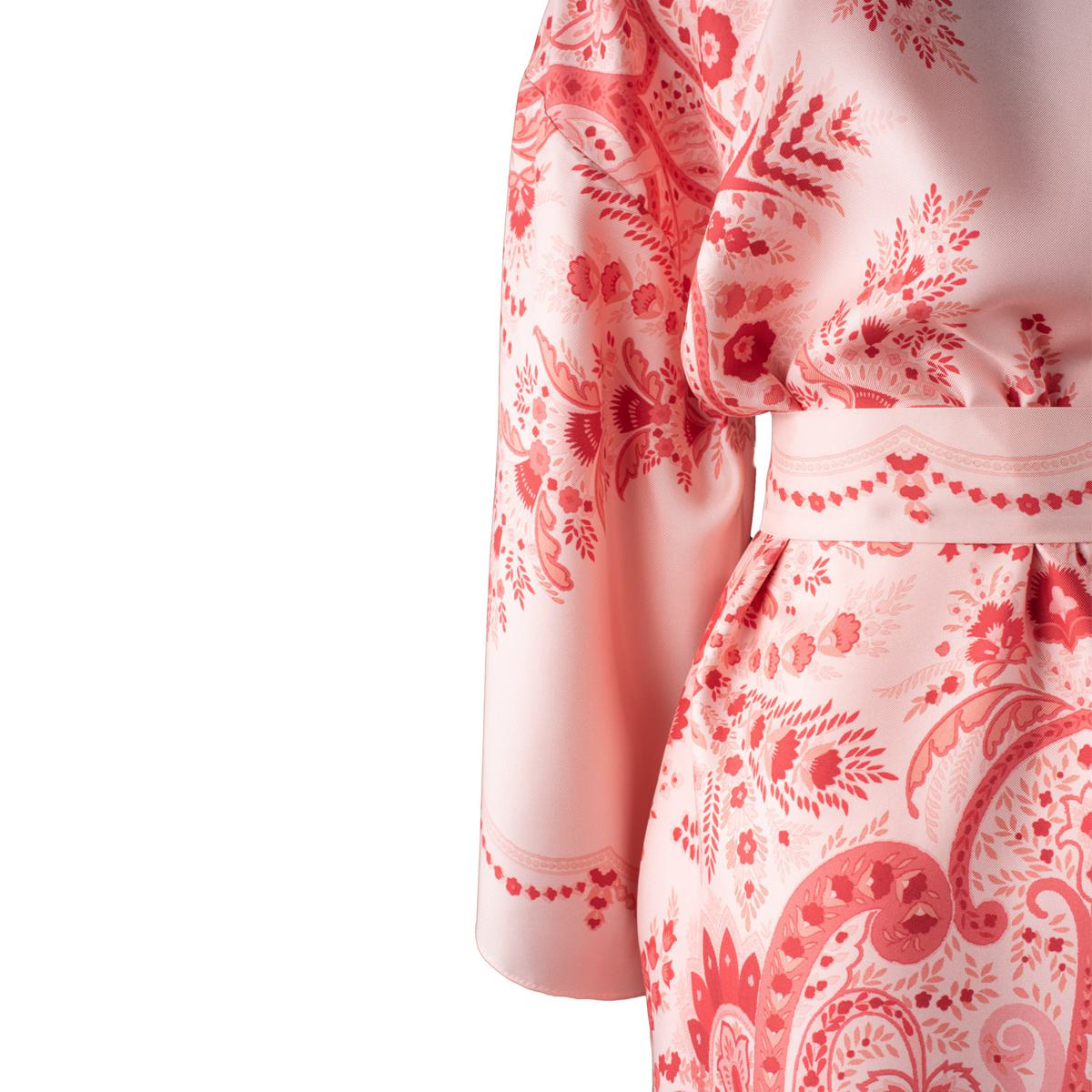 Etro Rosa Morgonrock Duster