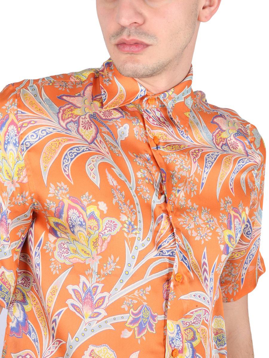 Etro blommig skjorta