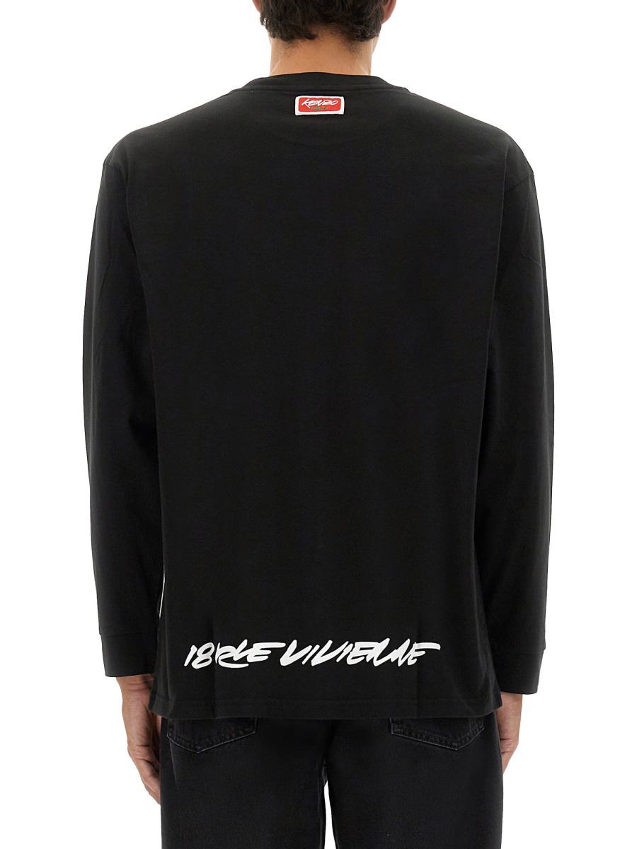 Kenzo T-shirt med avslappnad passform