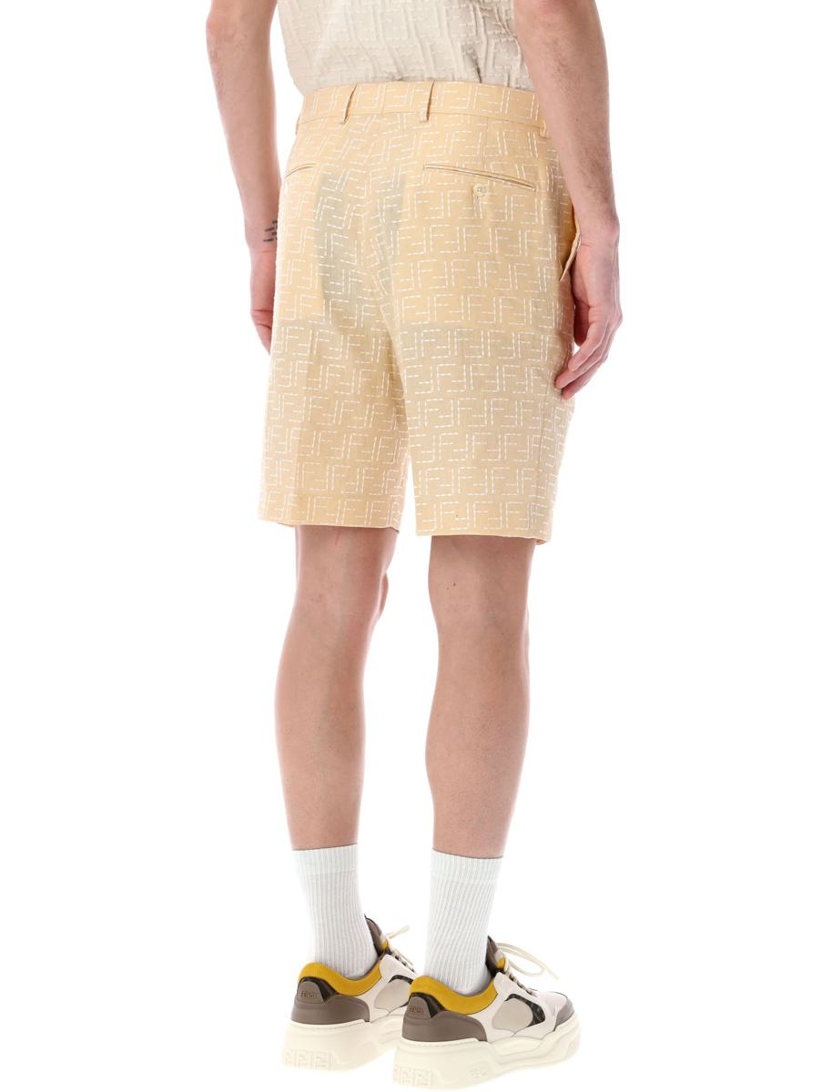 Fendi Ff Jaquard Shorts