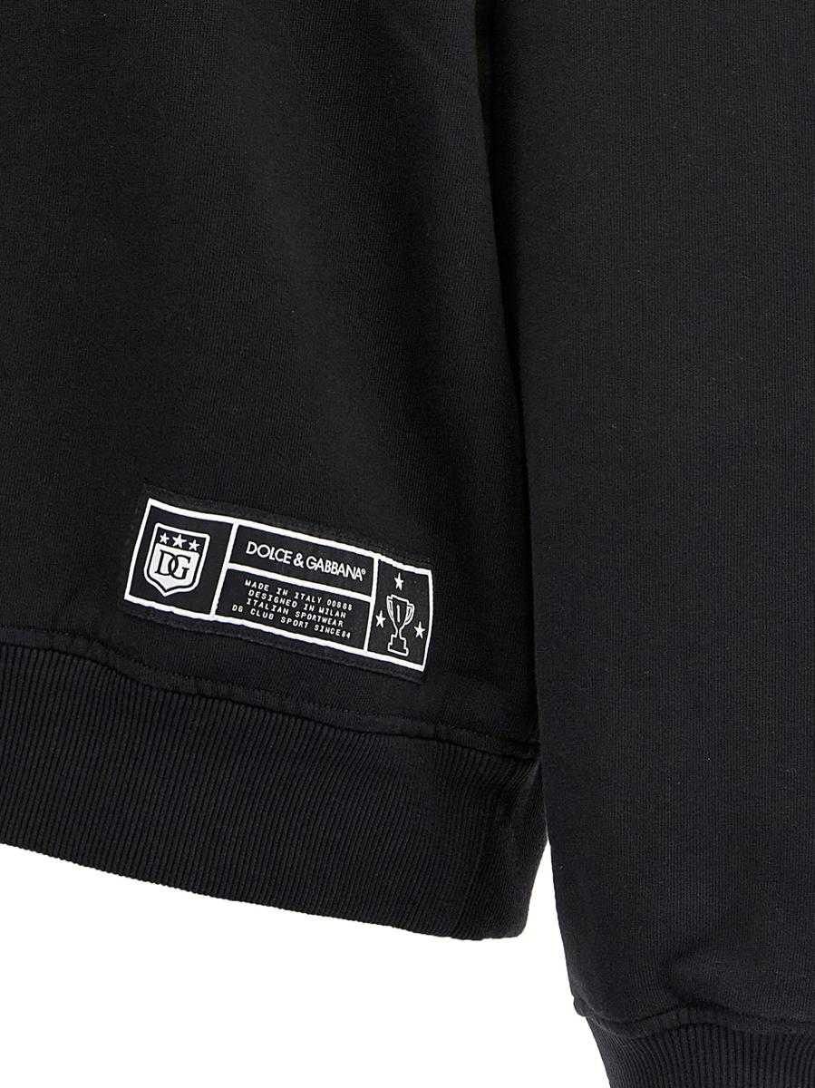 Dolce & Gabbana Flockad Logotyptröja