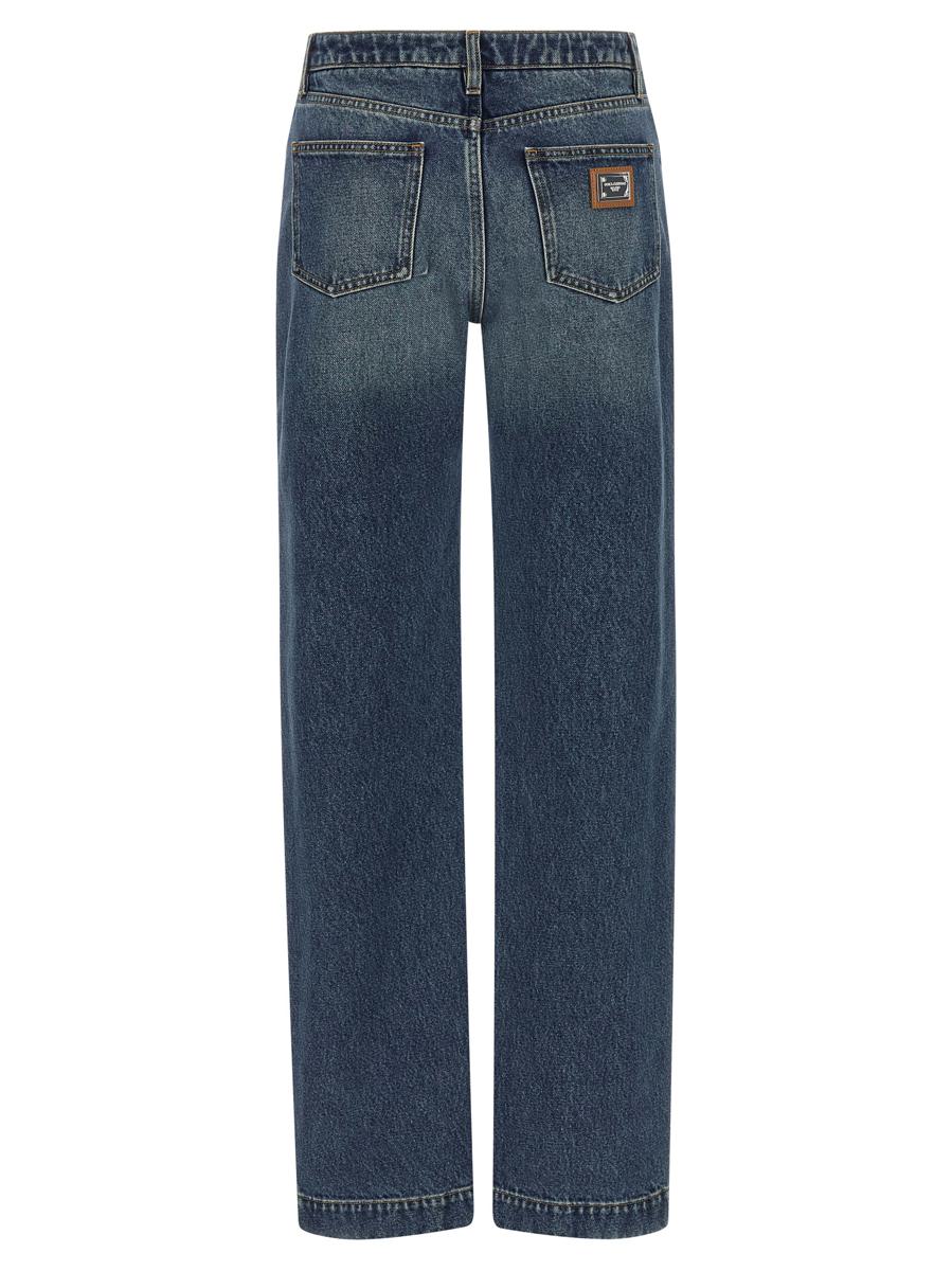 Dolce & Gabbana-jeans med logotyp