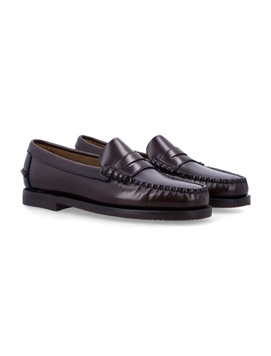 Sebago Classic Dan borstade läderloafers