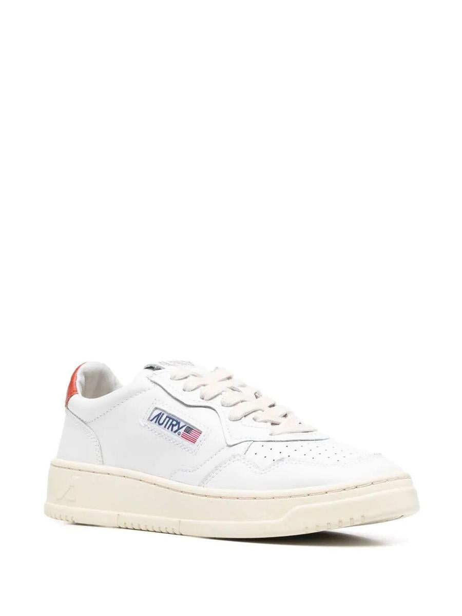 Autry "Medalist Low" Lädersneakers Skor