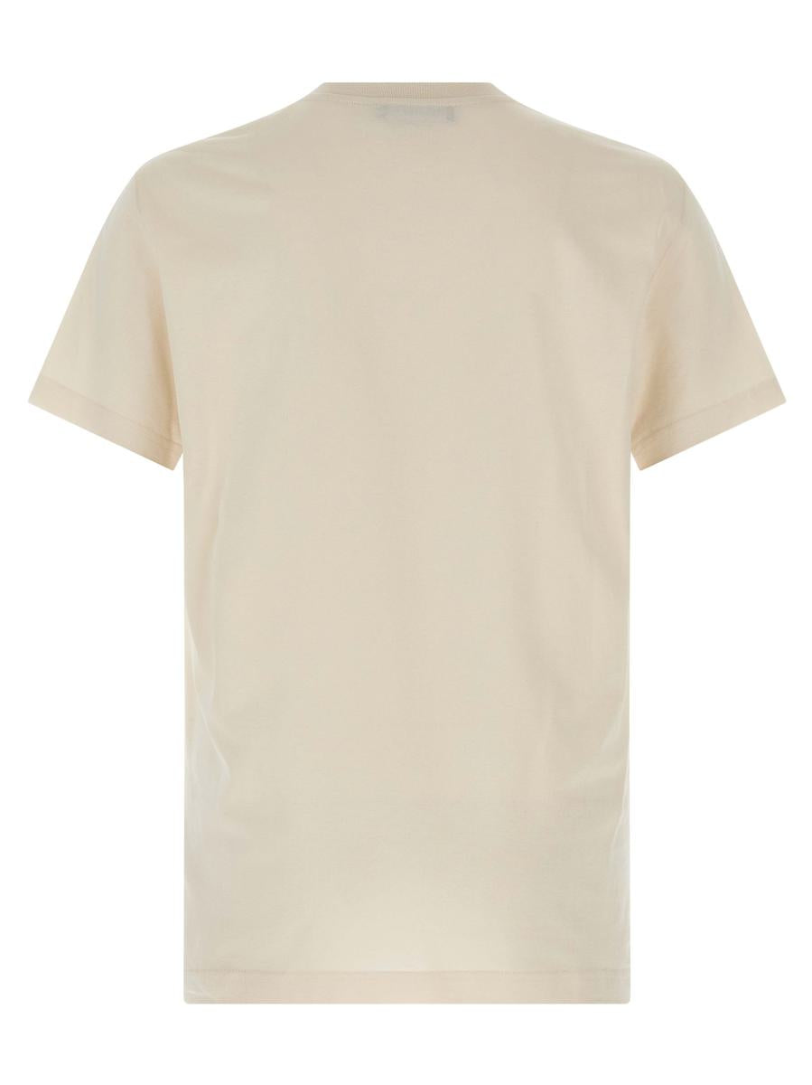 Dolce & Gabbana T-shirt med dubbelbroderi