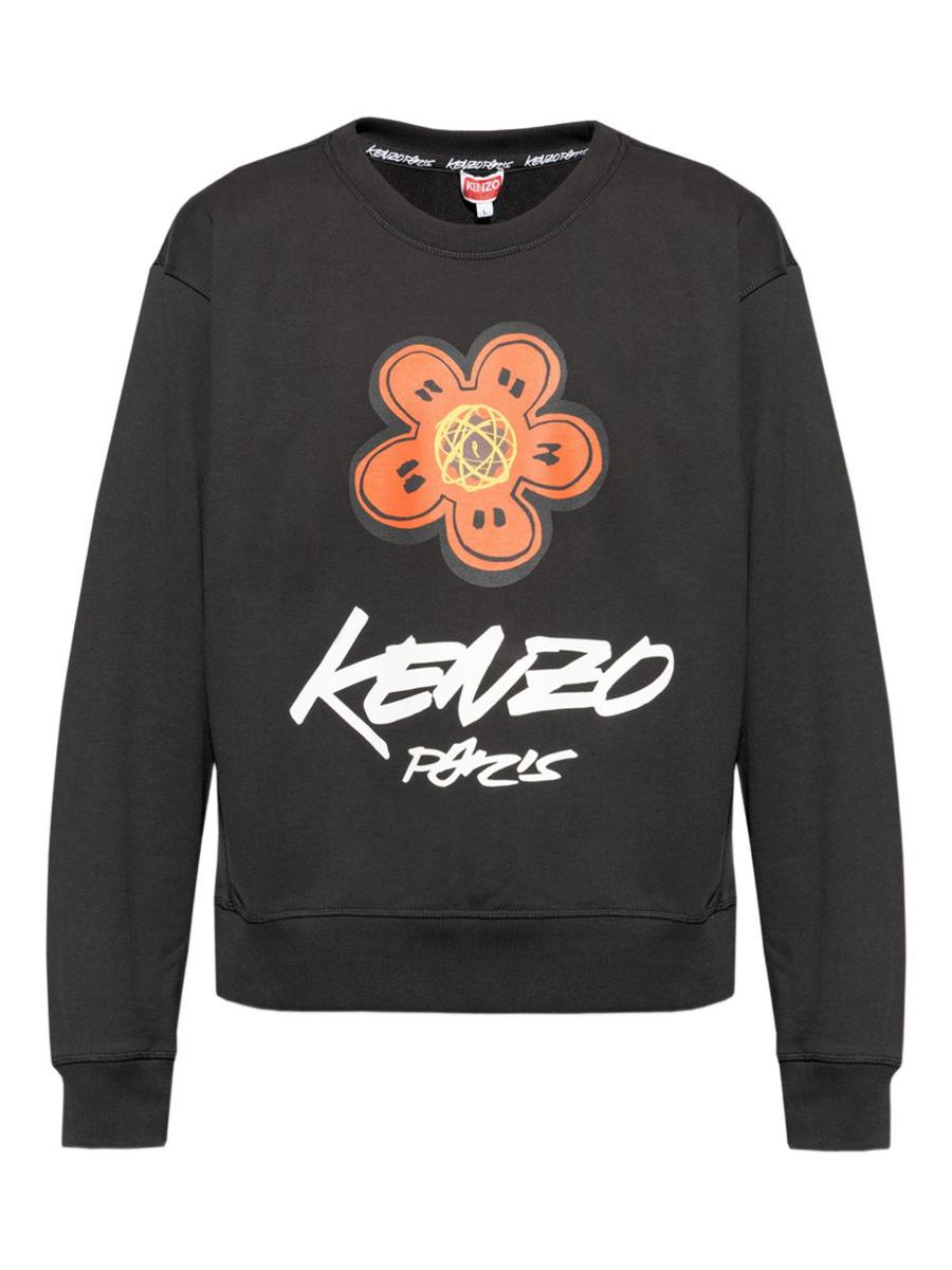 Kenzo Futura Logo Bomullströja