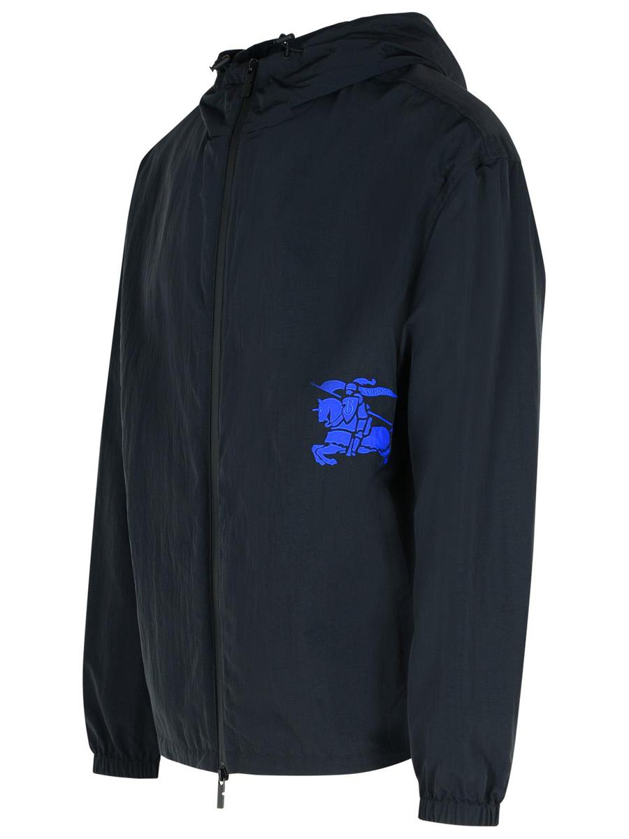 Burberry svart nylonjacka
