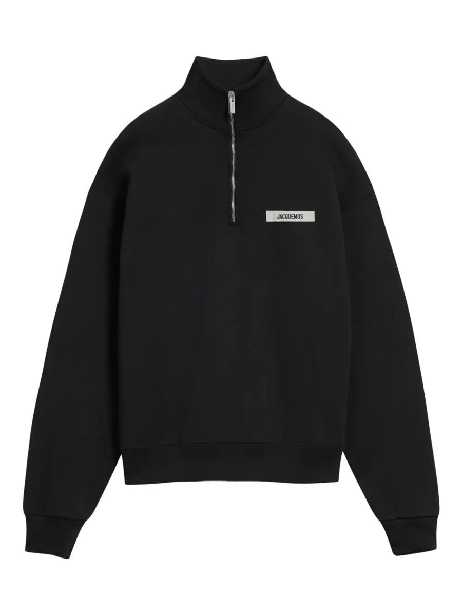 Jacquemus tröja med halv dragkedja