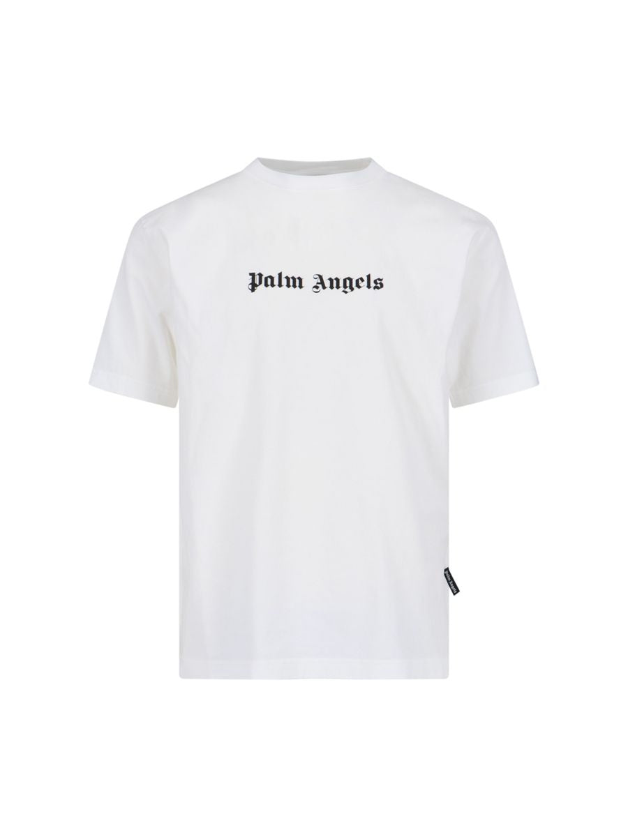 Palm Angels klassisk logotyp t-shirt