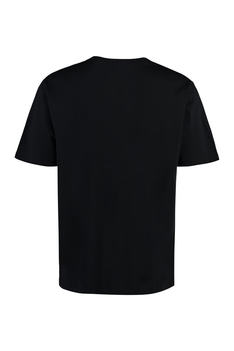 Balmain bomulls-t-shirt med rund hals