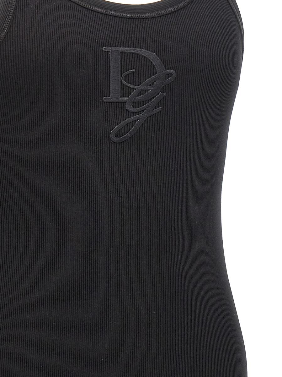 Dolce & Gabbana linne med broderad logotyp