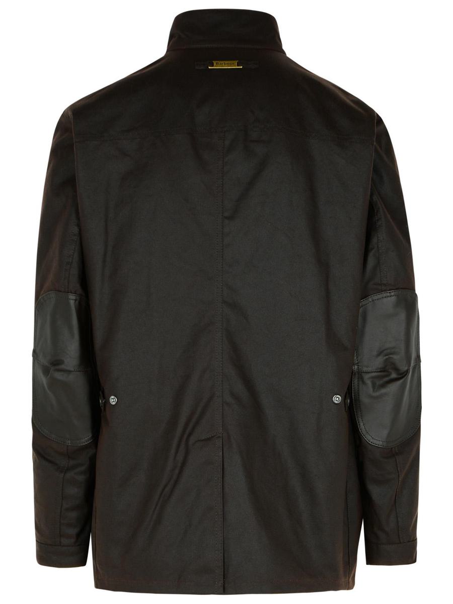 Barbour 'Ogston' Brun Vaxad Bomullsjacka