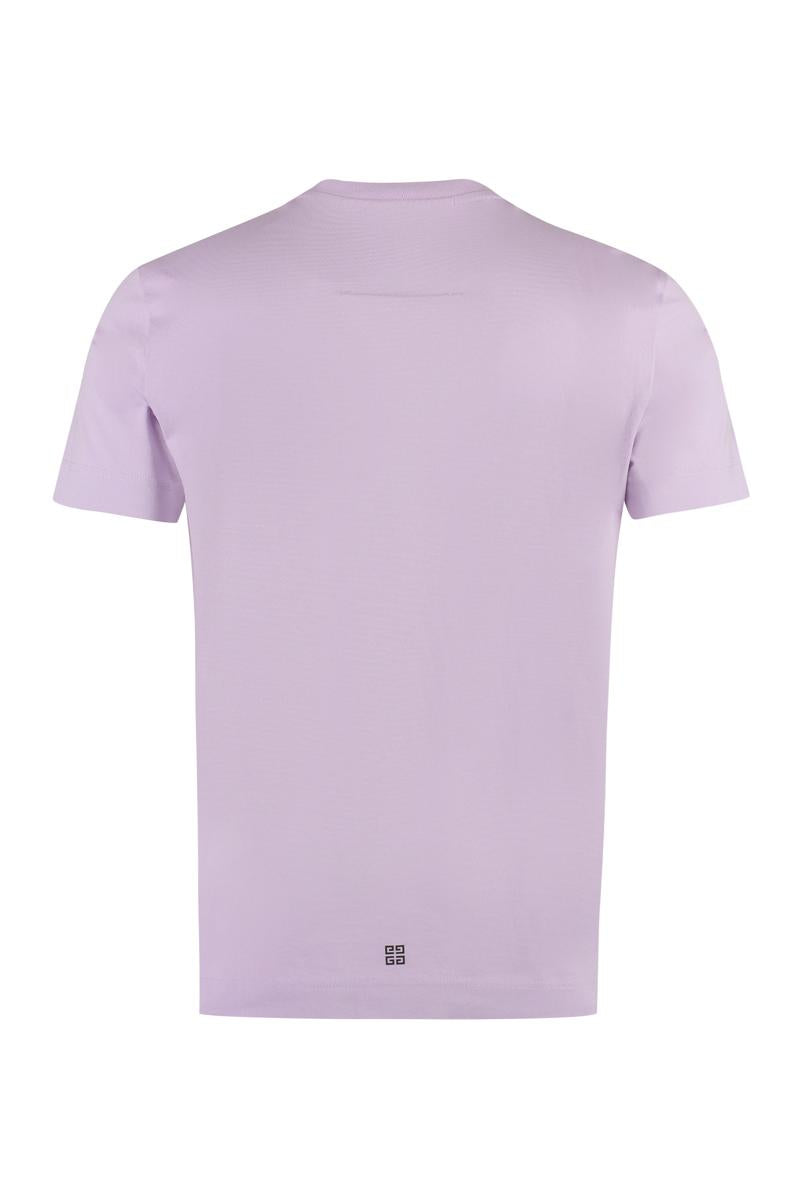 Givenchy-t-shirt med logotyp i bomull