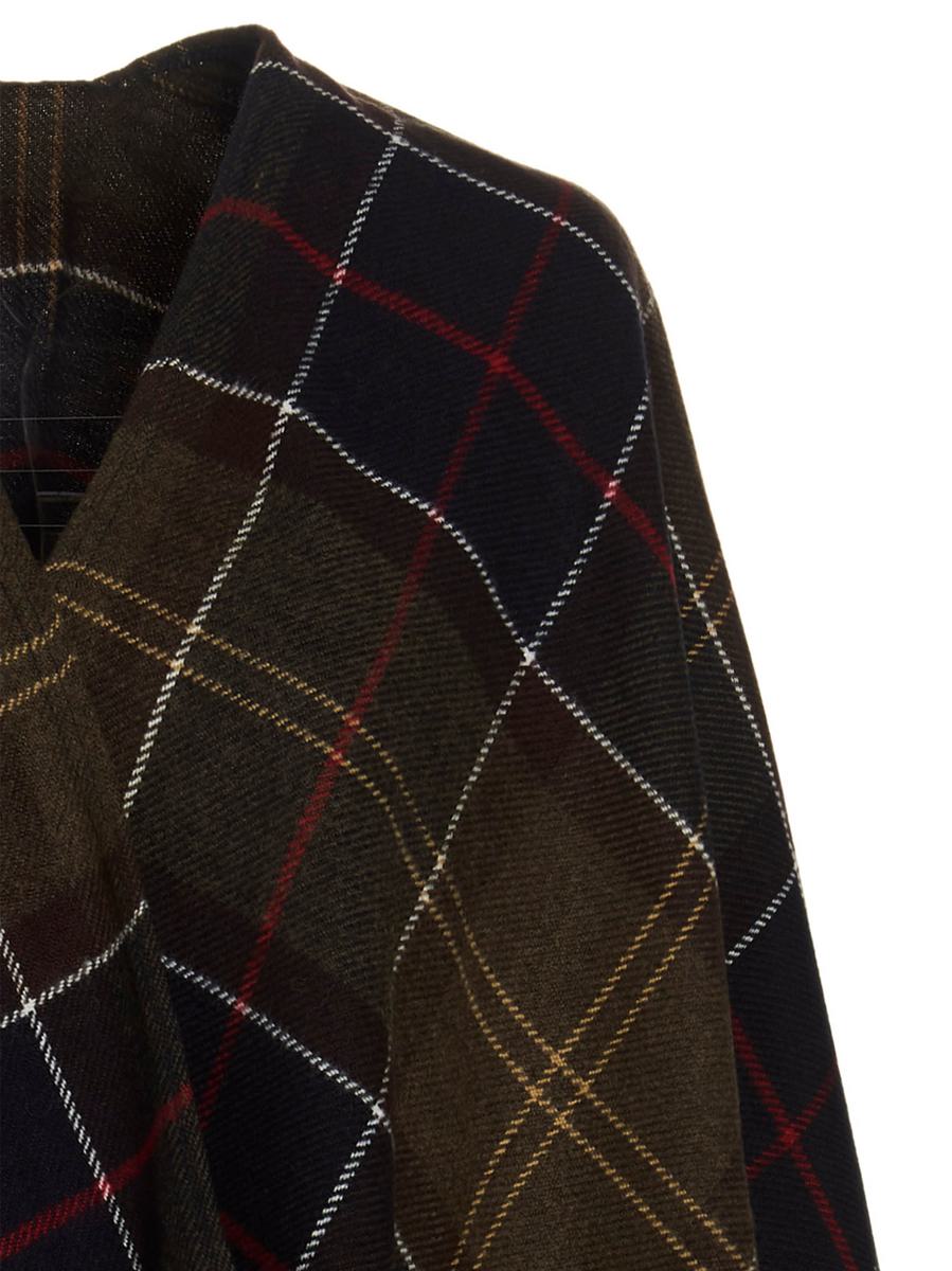 Barbour 'Staffin Tartan Serape' Cape