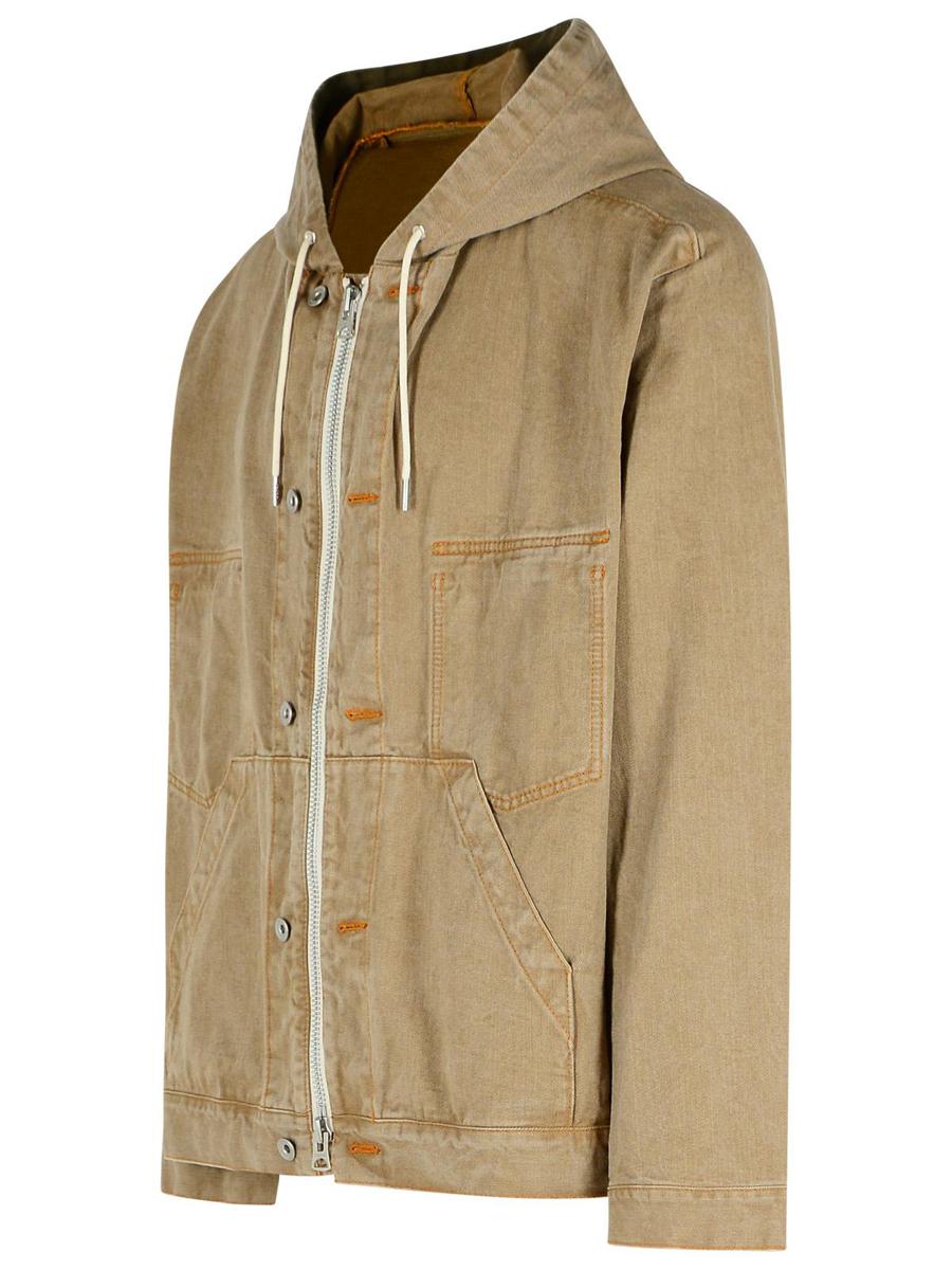Sacai Beige Denimtröja