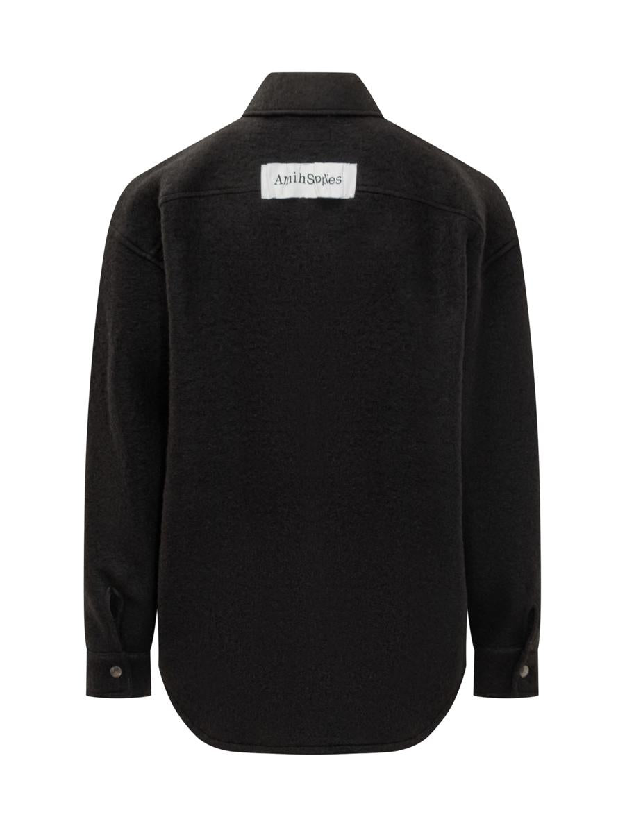 Amish Amish Overshirt Svart Herr