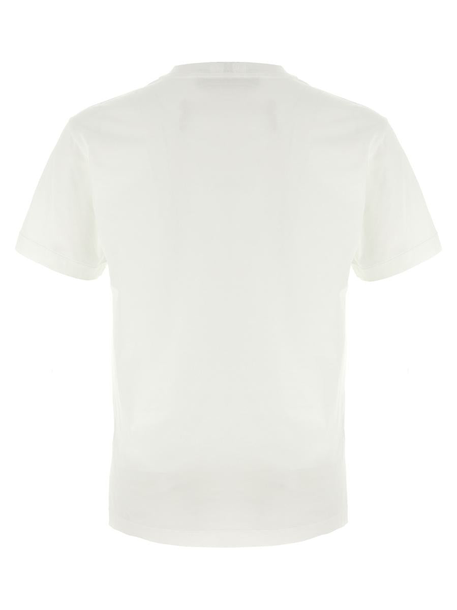 Stone Island-t-shirt med logotypmärke