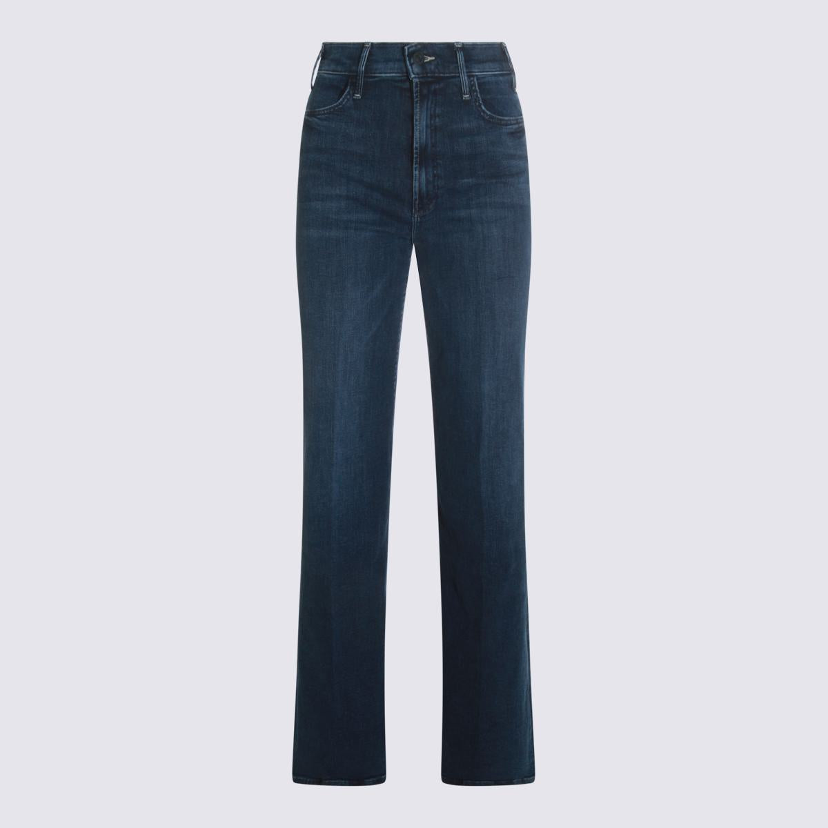 Blå bomullsjeans från Mother
