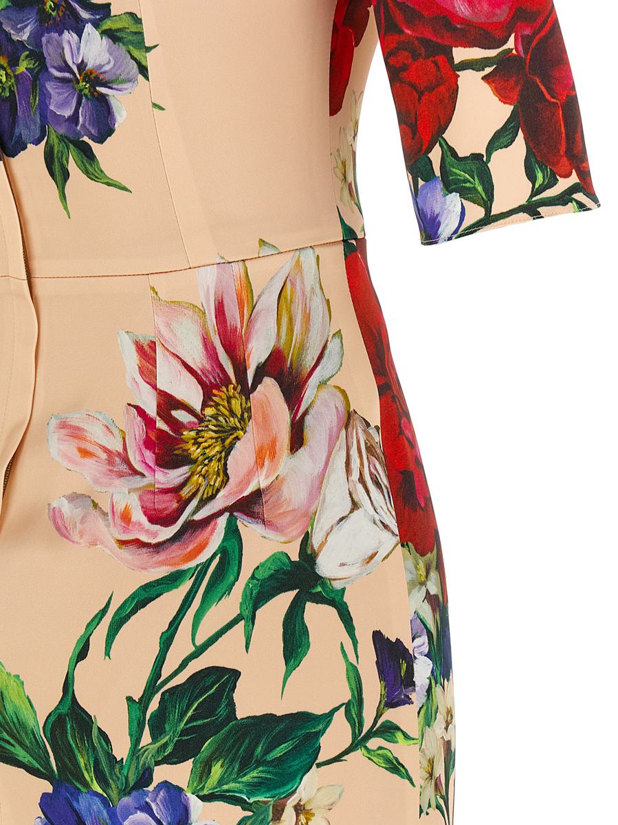 Dolce & Gabbana Blommig Klänning