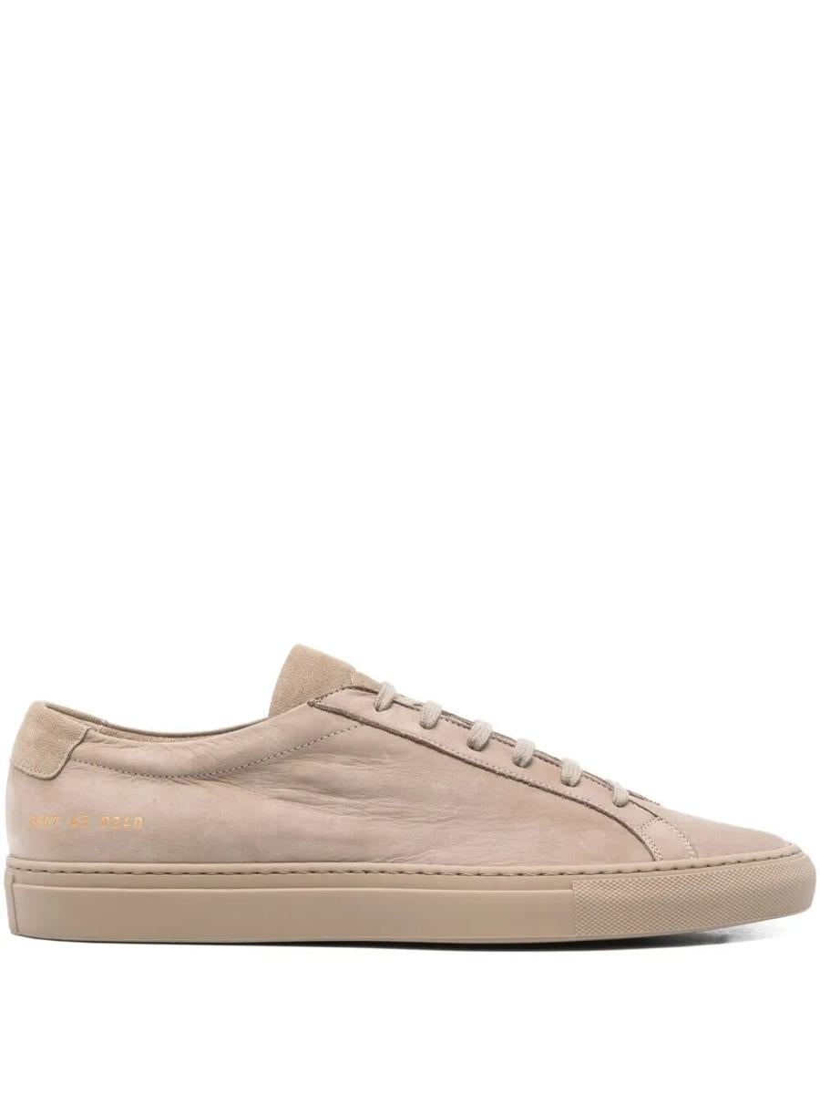 Vanliga projekt "Achilles Nubuck" Sneakers Skor