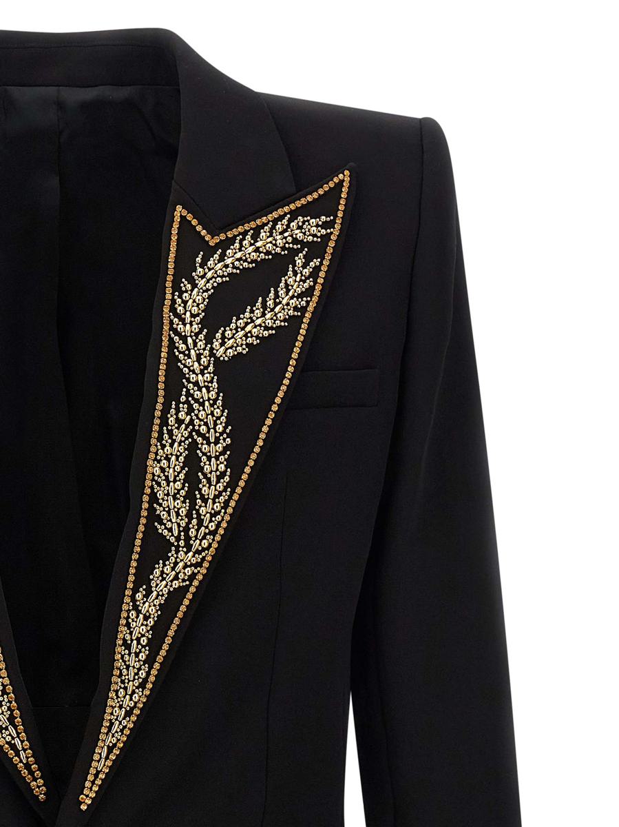 Balmain Blazer med Broderi