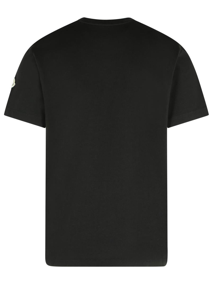 Moncler svart bomulls-T-shirt