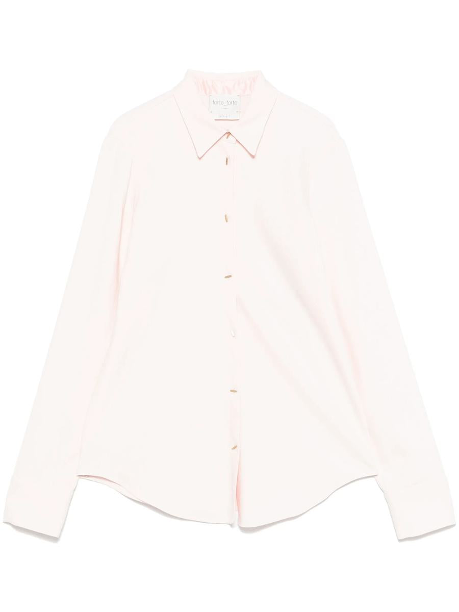 Forte_Forte Stretch Cady Crepe Skjorta Kläder