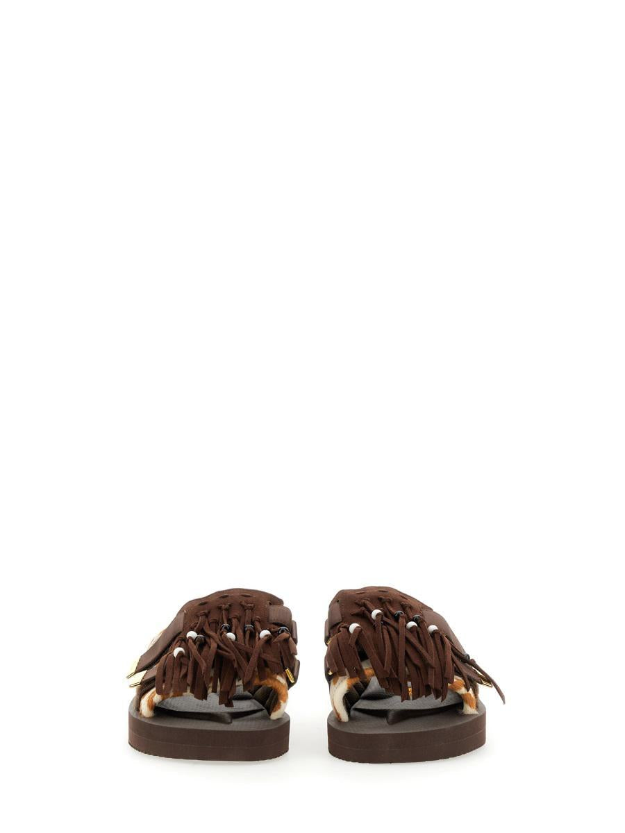 Suicoke-toffel med lugg
