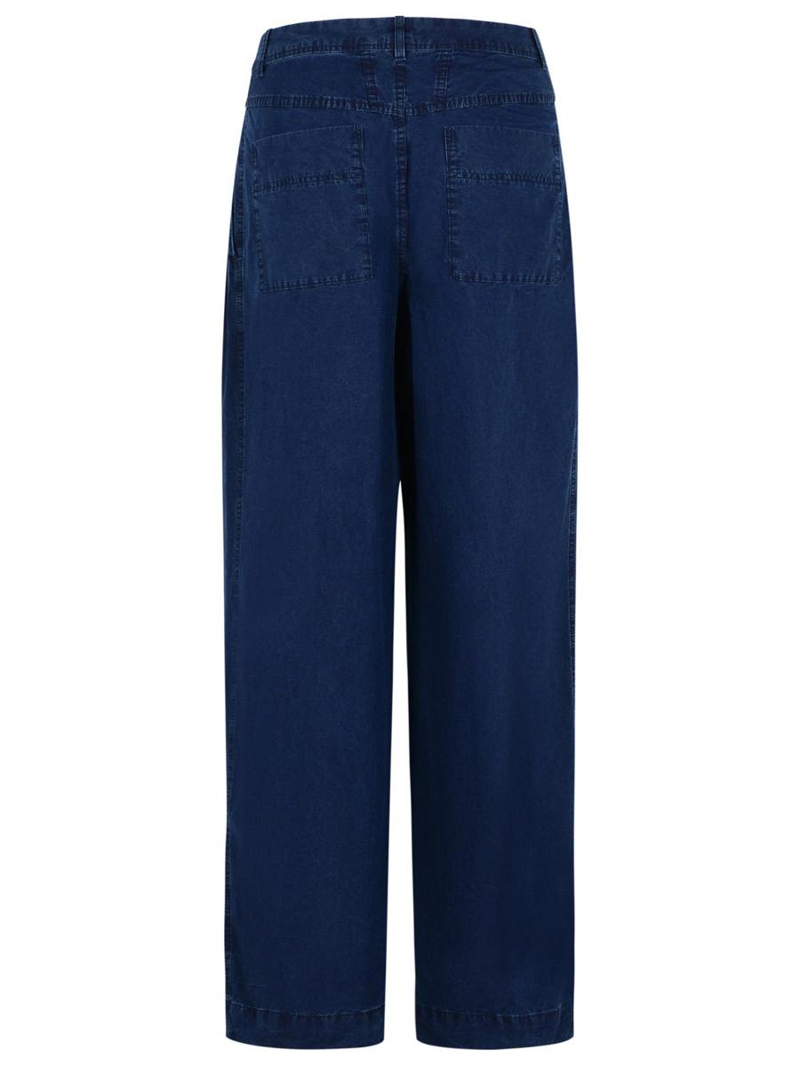 Stängda 'Wrenna' blå denimjeans