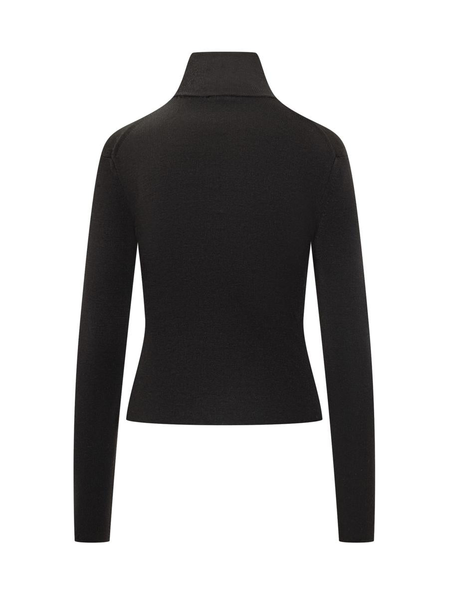 Courrèges Svart Courrèges Turtleneck-tröja