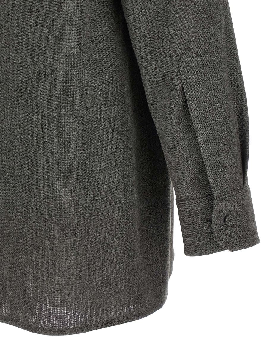 Jil Sander Canvas-skjorta
