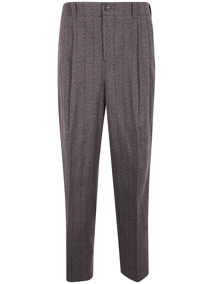 Golden Goose "Journey" Herrbyxor Joggingbyxor Isiah Pinstripe Ullkläder