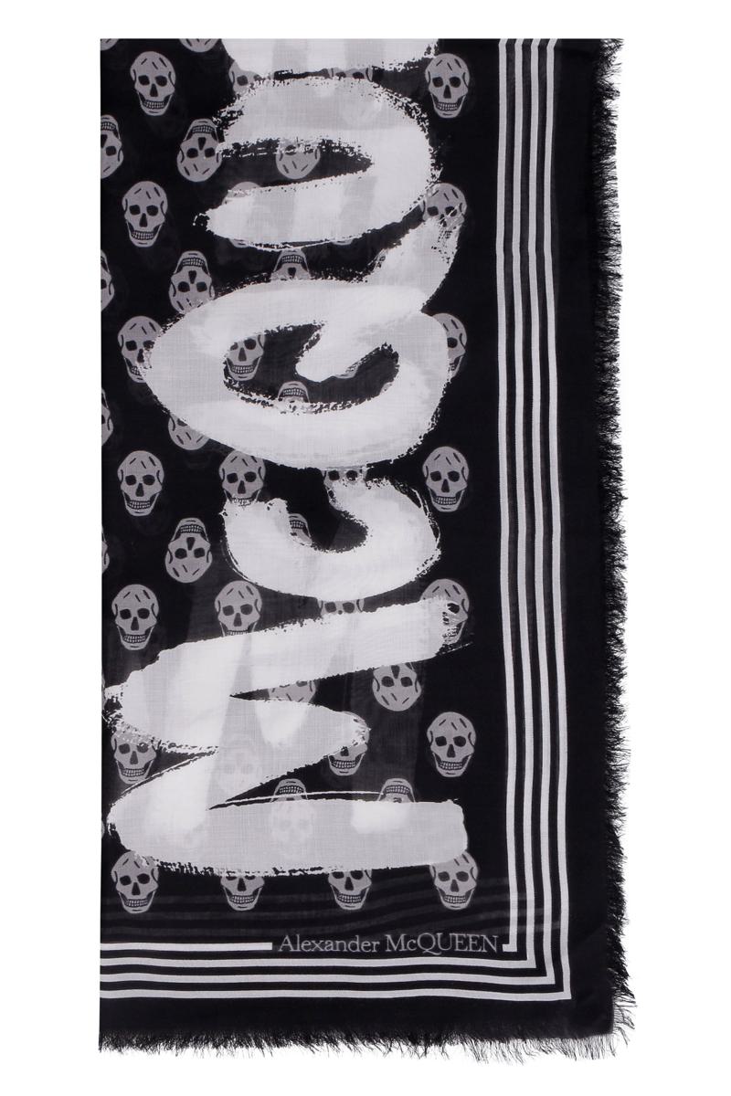 Alexander McQueen Mönstrad Sjal
