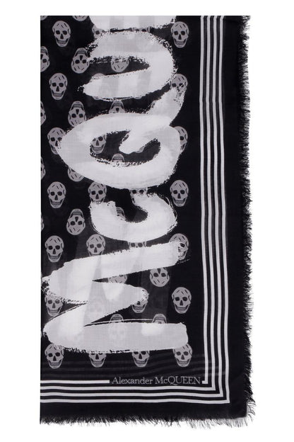Alexander McQueen Mönstrad Sjal
