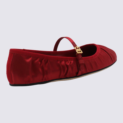 Dolce &amp; Gabbana Röda Flats