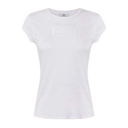 Elisabetta Franchi T-shirt med logotyptryck