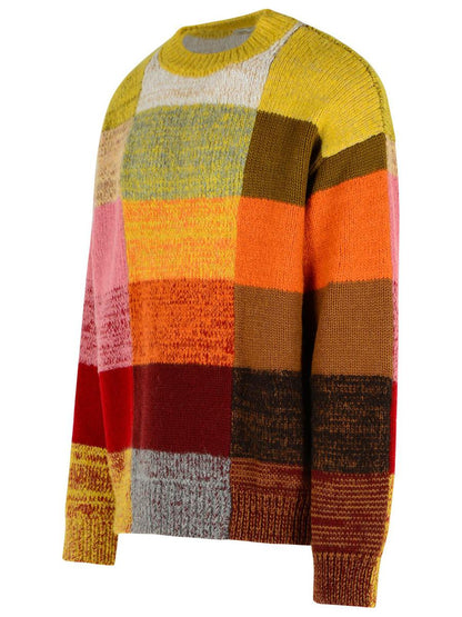 Dries Van Noten Multi Wool Blend Tröja