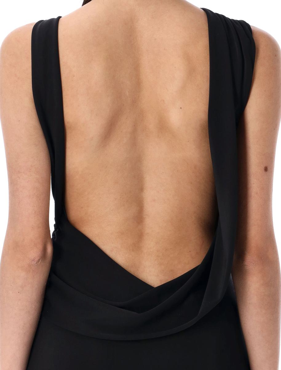 Andamane Venere draperade maxiklänningen