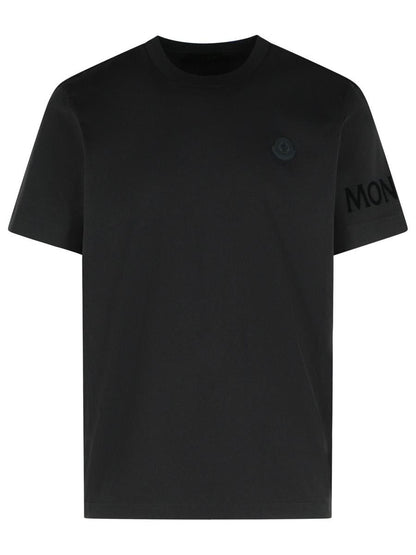 Moncler svart bomulls-T-shirt