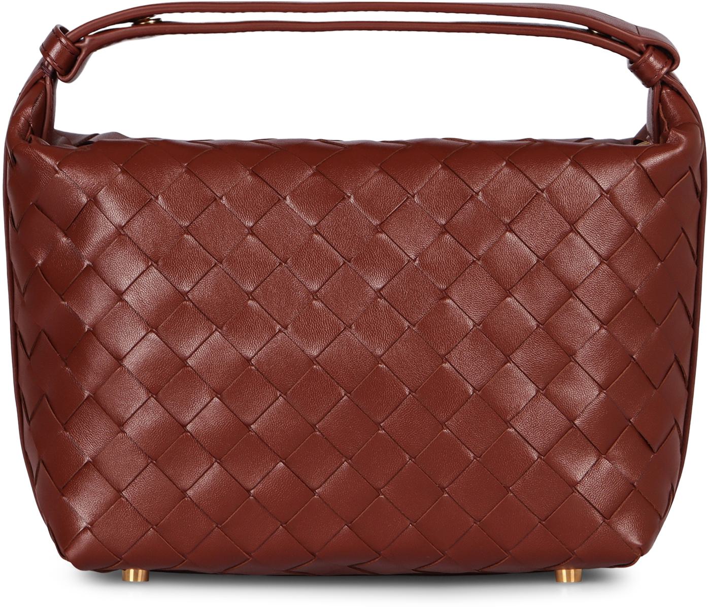 Bottega Veneta Mini Wallace Läderväska