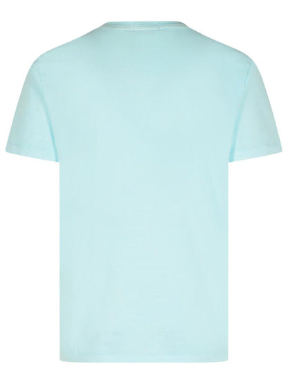 Polo Ralph Lauren Ljusblå bomulls-T-shirt