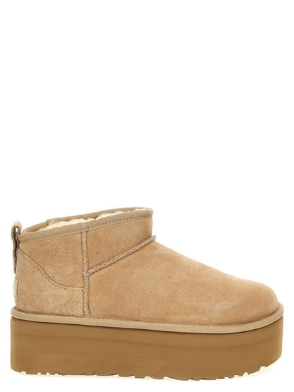 Ugg 'Classic Ultra Mini Platform' Ankelstövlar