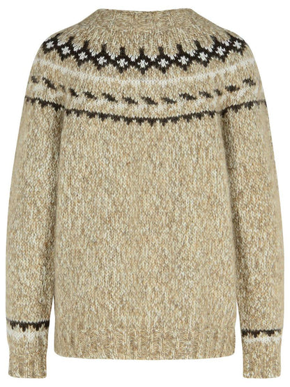 PAROSH 'Laila' Beige alpackablandningströja