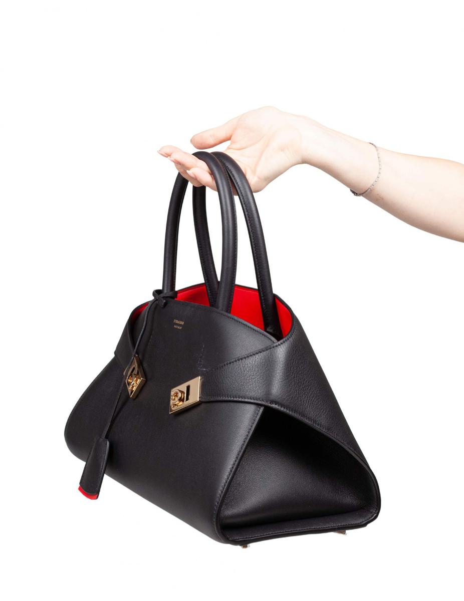 Salvatore Ferragamo läderhandväska
