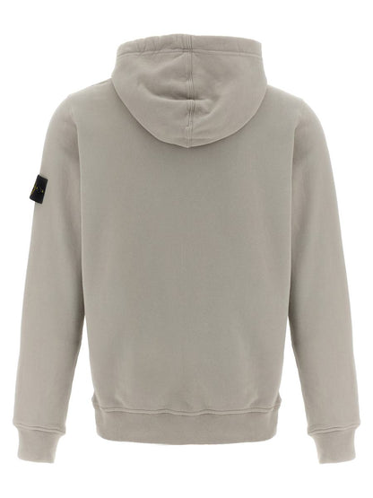 Stone Island-huvtröja med logotypmärke